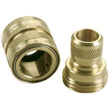 Garden hose connector coupling