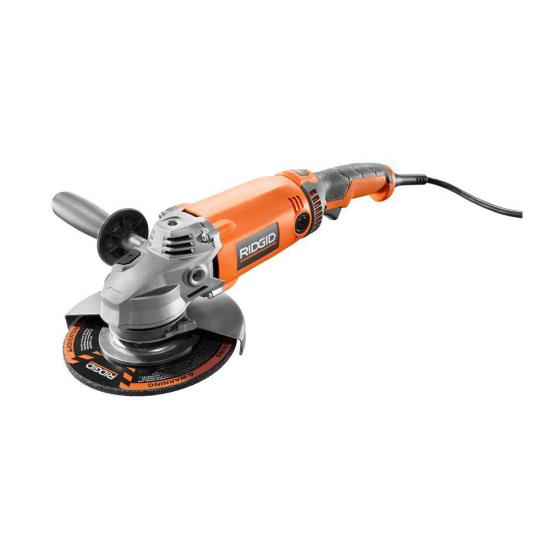 15 Amp Corded Twist Handle Angle Grinder